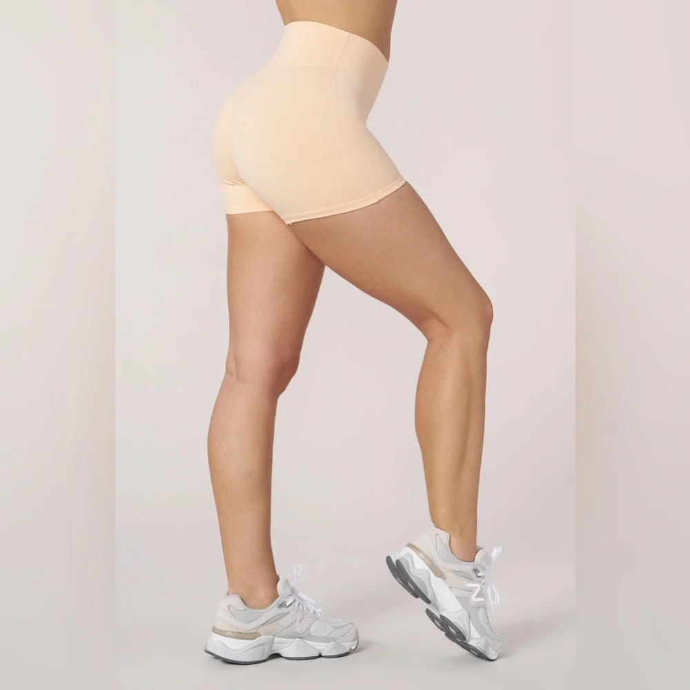 NWOT YOUNGLA BIKER SHORTS - Picture 2 of 7